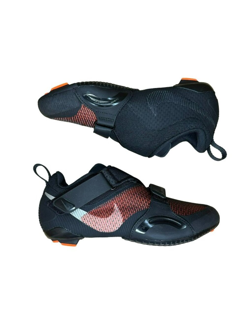 🚲Women’s Cycling Shoes Sz 7 Nike SuperRep Cycle Spinning CJ0775-008 Black Red
